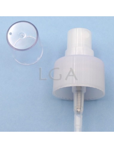 Flacon verre rond PP28 blanc 30ml