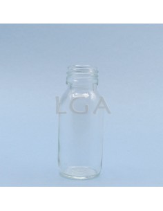 Flacone rotondo vetro bianco ØPP28 60ml